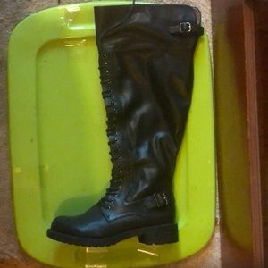 Torrid Over knee boots wide calf size 9 new